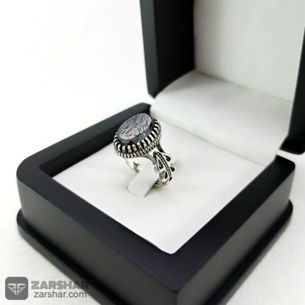 انگشتر حدید عکس انگشتر حدید