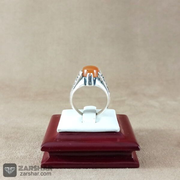 عکس انگشتر یمنی عقیق 10 گرم