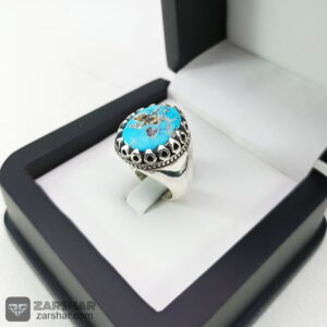عکس انگشتر فیروزه نیشابوری 11.21 گرم
