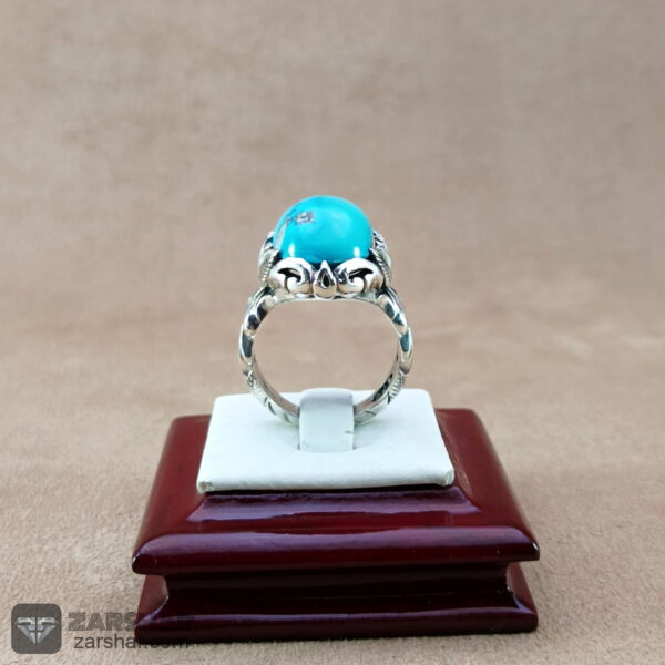 عکس انگشتر فیروزه نیشابوری 14.50 گرم