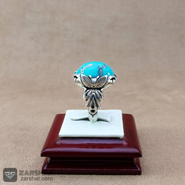 عکس انگشتر فیروزه نیشابوری 14.50 گرم