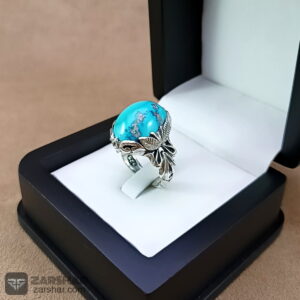 عکس انگشتر فیروزه نیشابوری 14.50 گرم