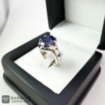 عکس انگشتر یاقوت کبود