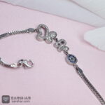 عکس دستبند فانتزی زنانه نقره ۹۲۵