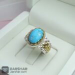 عکس انگشتر فیروزه نیشابوری 11.8 گرم