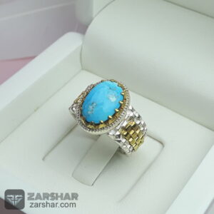 عکس انگشتر فیروزه نیشابوری 11.8 گرم
