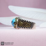 عکس انگشتر فیروزه نیشابوری 12.2 گرم