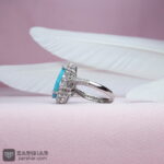 عکس انگشتر فیروزه نیشابوری زنانه 4.3 گرم