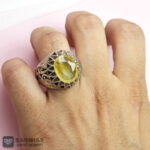 عکس انگشتر یاقوت زرد