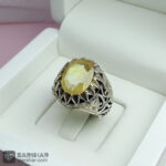 عکس انگشتر یاقوت زرد