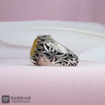 عکس انگشتر یاقوت زرد