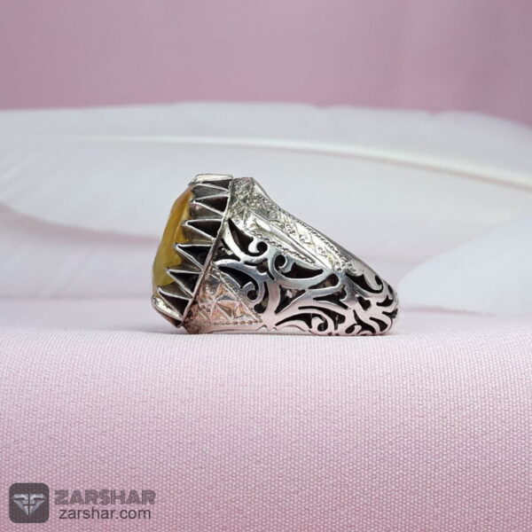 عکس انگشتر یاقوت زرد