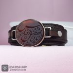 دستبند چرمی عقیق حکاکی یا ابوالفضل العباس ( )