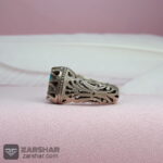 عکس انگشتر فیروزه نیشابوری چهارگوش