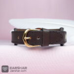 عکس دستبند چرمی عقیق حکاکی یا ابوالفضل العباس