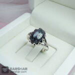 عکس انگشتر حدید خطی هفت جلاله