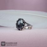 عکس انگشتر حدید خطی هفت جلاله