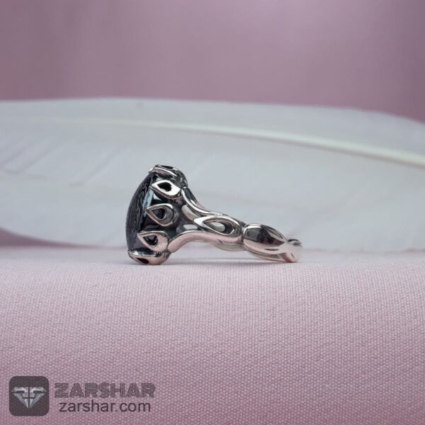 انگشتر حدید خطی هفت جلاله عکس انگشتر حدید خطی هفت جلاله