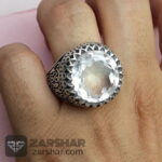 عکس انگشتر در نجف مردانه الماس تراش