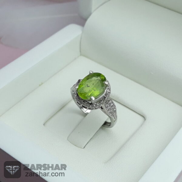 عکس انگشتر زبرجد زنانه