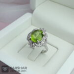 عکس انگشتر زبرجد زنانه