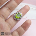 عکس انگشتر زبرجد زنانه