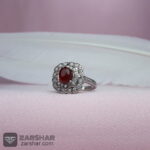 عکس انگشتر زنانه عقیق یمنی سرخ