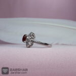 عکس انگشتر زنانه عقیق یمنی سرخ