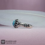 عکس انگشتر فیروزه نیشابوری 7.7 گرم
