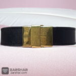 عکس دستبند چرمی عقیق سبز خطی جواد الائمه