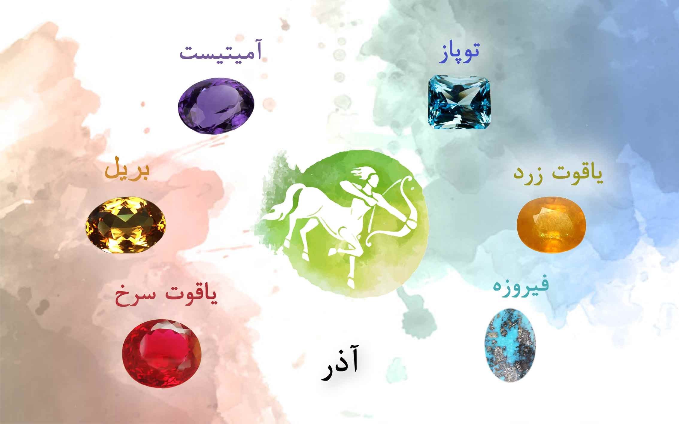 عکس سنگ ماه تولد آذر: شناخت سنگ ماه آذر و خواص آن برای متولدین اذر