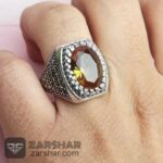 عکس انگشتر الکساندریت مردانه