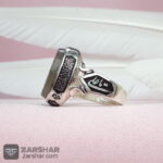 عکس انگشتر عقیق یمنی نباتی یا امیرالمومنین و چهار سلام زیارت عاشورا