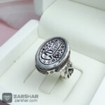 عکس انگشتر در نجف حکاکی علی فاطمه