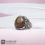 عکس انگشتر عقیق باباقوری یمنی تک چشم