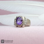 Angoshtar Amethyst Banafsh Rakab Chang Dar Dastsaz