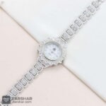 عکس ساعت نقره زنانه طرح امرالدکات مدل فریا