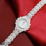 عکس ساعت نقره زنانه طرح امرالدکات مدل فریا