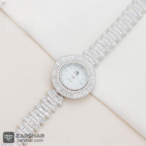 عکس ساعت نقره لاکچری زنانه