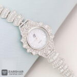 عکس ساعت نقره زنانه طرح خورشید