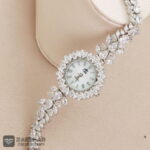 عکس ساعت زنانه نقره طرح قطره