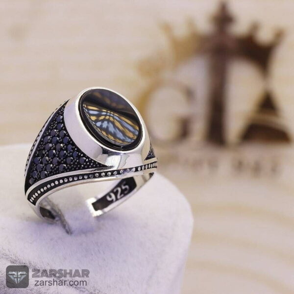 انگشتر مردانه اسپرت مدل ویکتور عکس انگشتر مردانه اسپرت مدل ویکتور