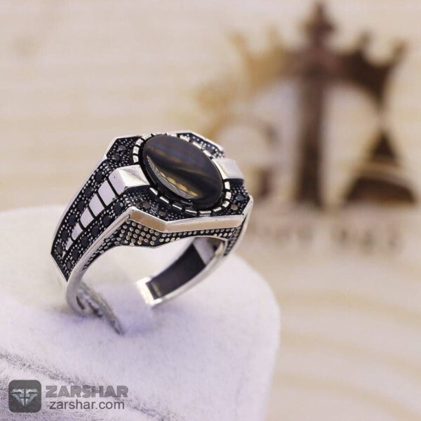 انگشتر اسپرت مردانه مدل لیام عکس انگشتر اسپرت مردانه مدل لیام