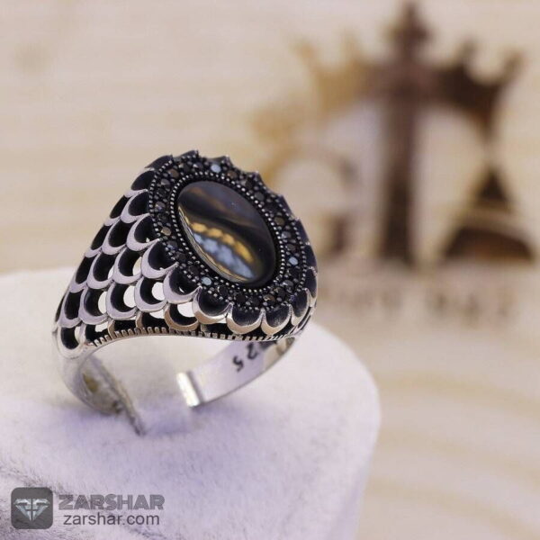 انگشتر اسپرت مردانه مدل توبیاس عکس انگشتر اسپرت مردانه مدل توبیاس