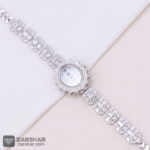 عکس ساعت نقره زنانه طرح امرالدکات مدل ایسلا