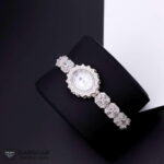 عکس ساعت نقره زنانه طرح امرالدکات مدل ایسلا