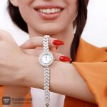 عکس ساعت نقره زنانه مدل کلستیا