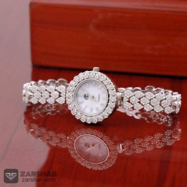 عکس ساعت نقره زنانه مدل کلستیا