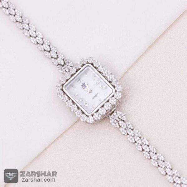 ساعت نقره زنانه مدل الیویا عکس ساعت نقره زنانه مدل الیویا