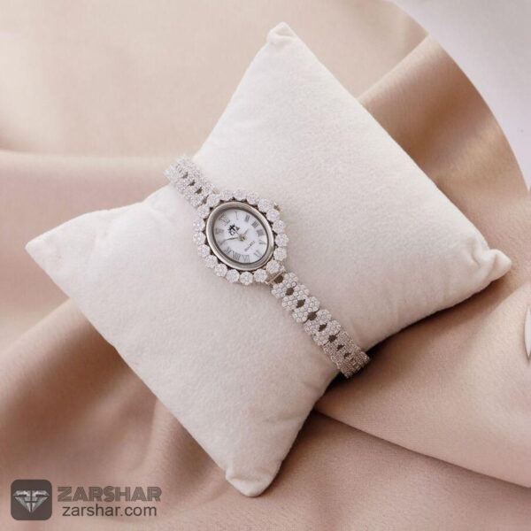 ساعت نقره زنانه مدل امیلیا عکس ساعت نقره زنانه مدل امیلیا